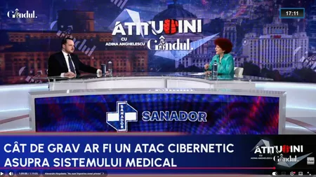 Rogobete: „În iulie se finalizează primul sistem național de securitate cibernetică în sănătate!”