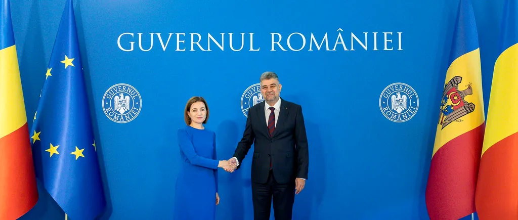 VIDEO | Maia Sandu a sosit la București. Premierul Marcel Ciolacu: România a transferat prima tranșă în valoare de 10 milioane de euro către Moldova
