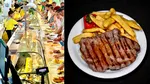 Câți lei costă o ceafă de porc cu cartofi prăjiți, la autoservire în Mamaia