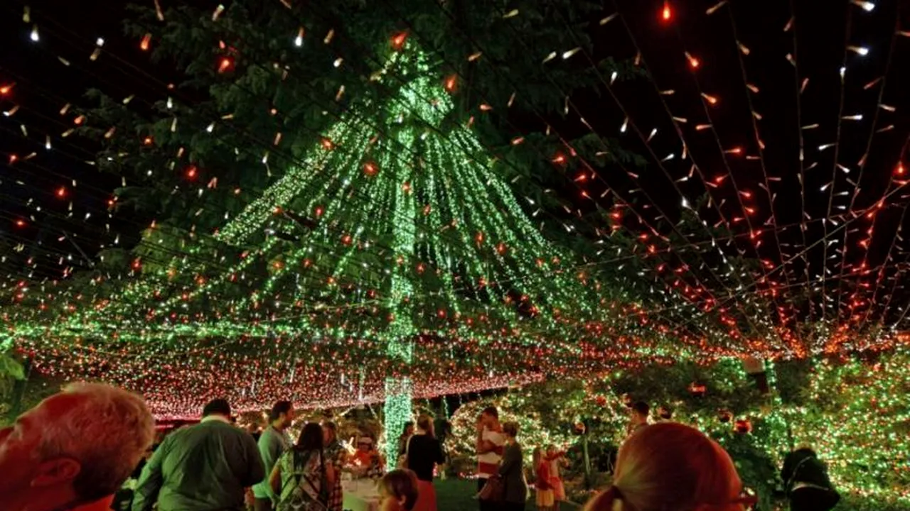 VIDEO. O familie din Australia și-a decorat casa cu 500.000 de beculețe de Crăciun pentru a intra în Cartea Recordurilor