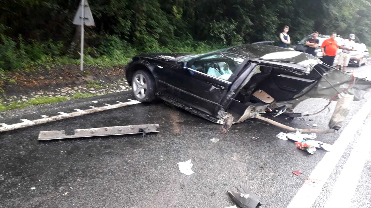 Accident produs pe DN1: O persoană a fost rănită grav. Traficul este blocat - FOTO