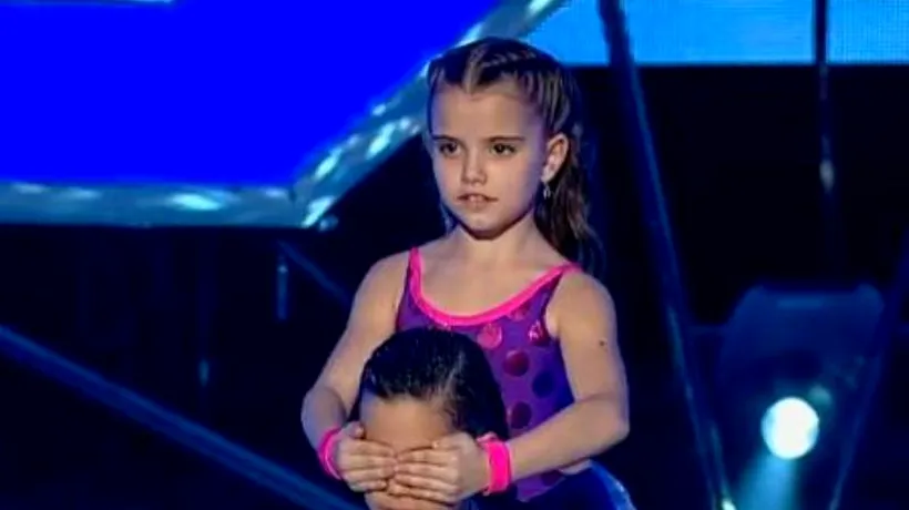 ROMÂNII AU TALENT. MIHAI UNGUREANU și IONELA ȚARUS, dansatorii de 6 ani care au emoționat juriul - VIDEO