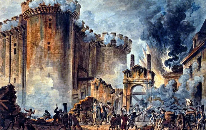 Asaltul asupra Bastiliei, de Jean-Pierre Houël