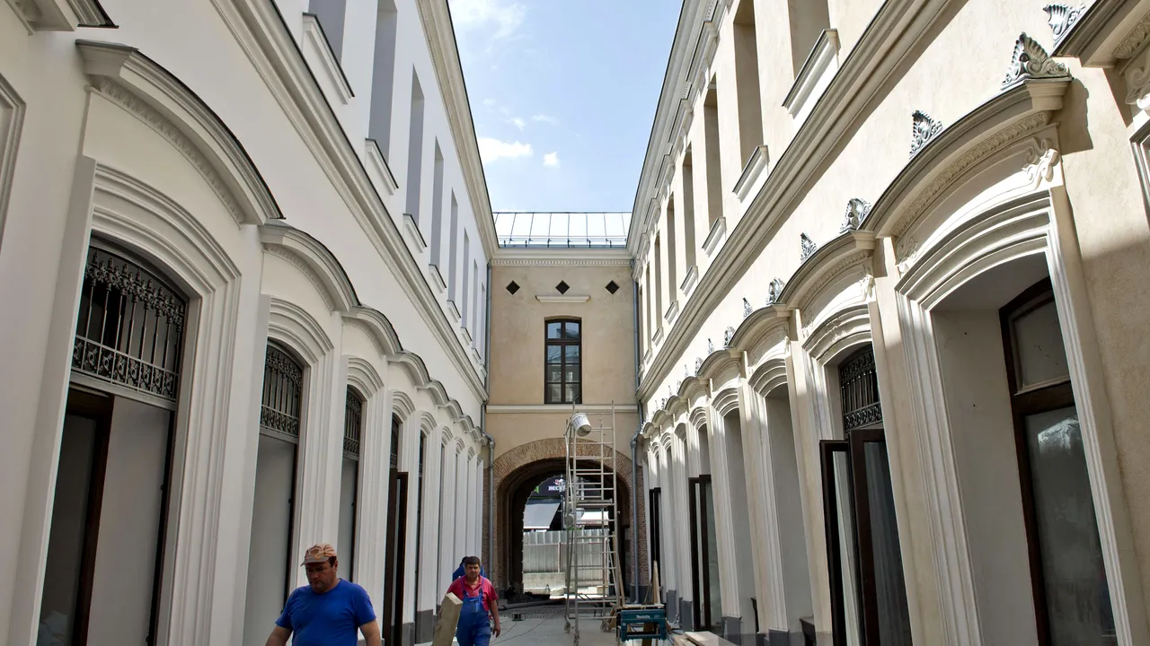 Hanul Gabroveni, „o bijuterie scoasă din noroaie și moloz