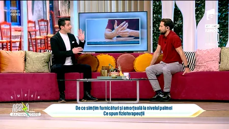 VIDEO | De ce simțim furnicături și amorțeală la nivelul palmei. Fizioterapeut: „Dacă neglijezi semnele, singura soluție rămâne chirurgul”