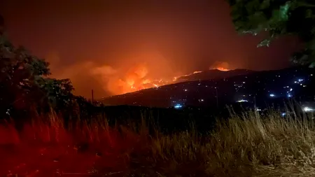 Stare de urgență și de criză timp de șase luni în Sicilia, din cauza incendiilor de vegetație