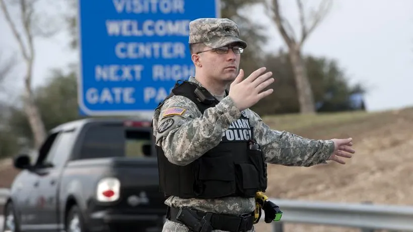 Patru morți și 16 răniți în SUA, într-un atac armat la baza militară americană Fort Hood