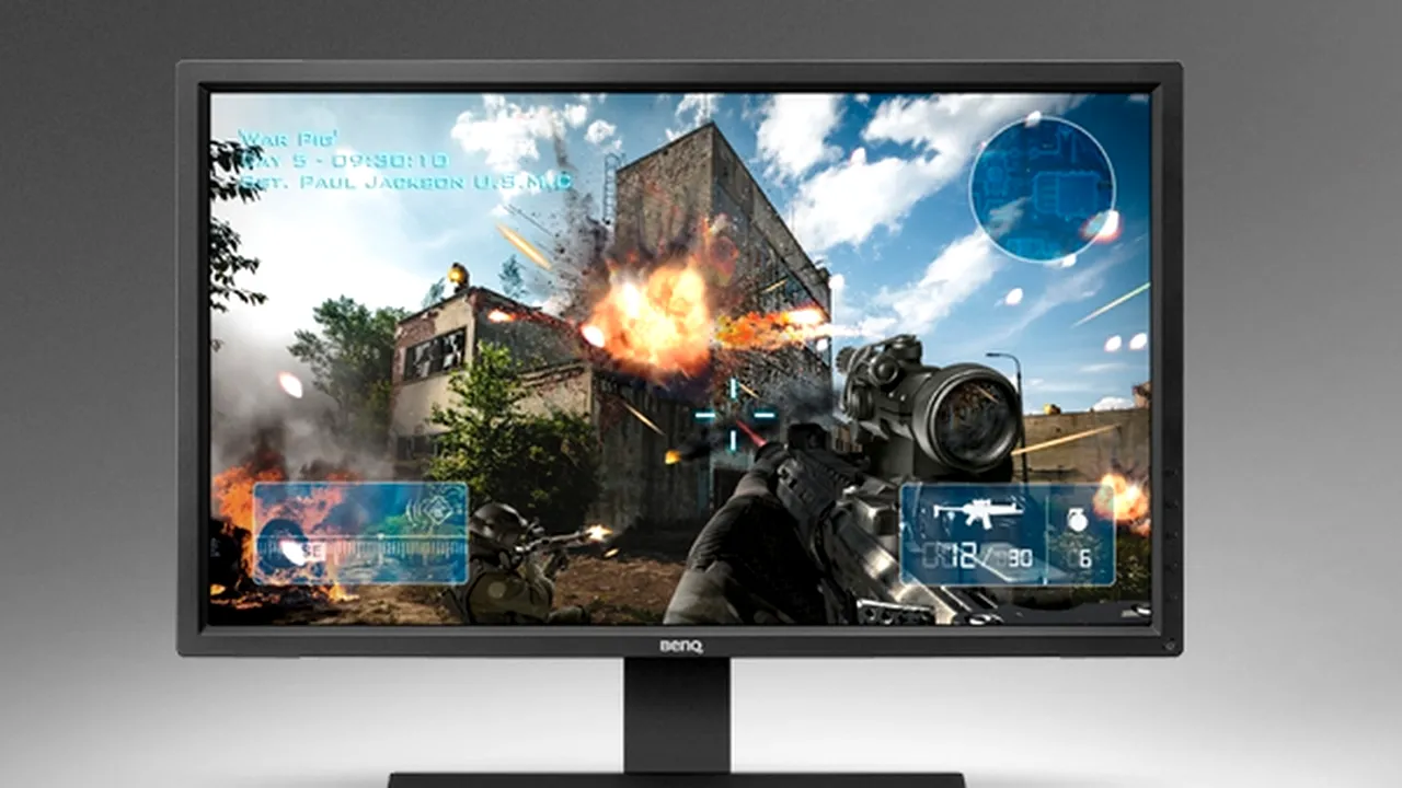 Un monitor special conceput pentru împătimiții jocurilor pe consolă va fi lansat în februarie. Cât costă și ce funcții are