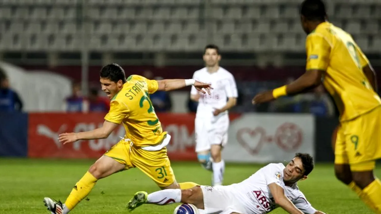 RAPID - VASLUI 2-2 în prima etapă din LIGA 1 2012-2013