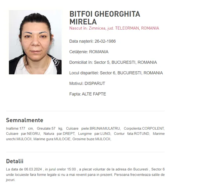 S-a aflat, oficial, cine este femeia al cărei cadavru tranșat a fost descoperit pe marginea A1