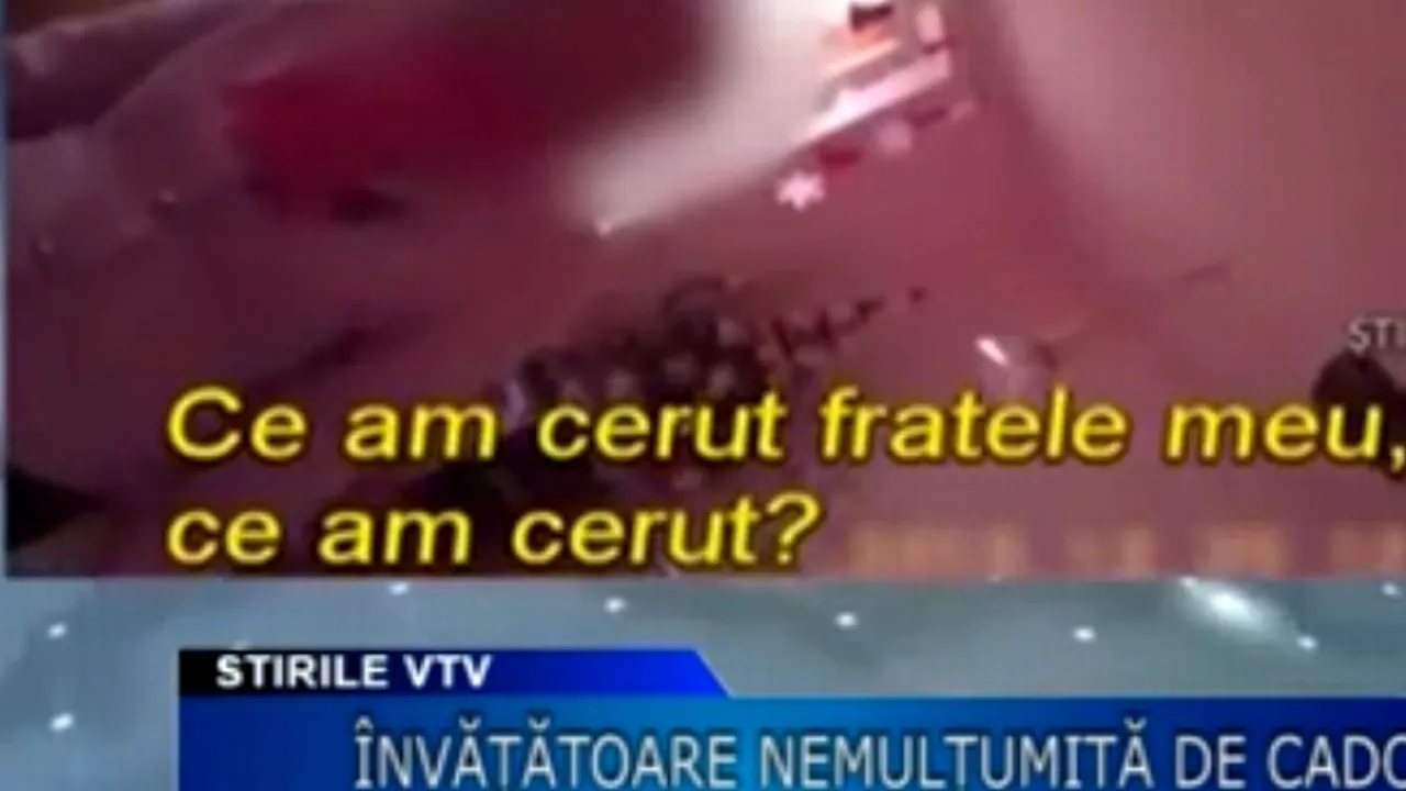 UPDATE. Învățătoarea care a cerut cadouri nesimțite de Crăciun dă acum „extemporal