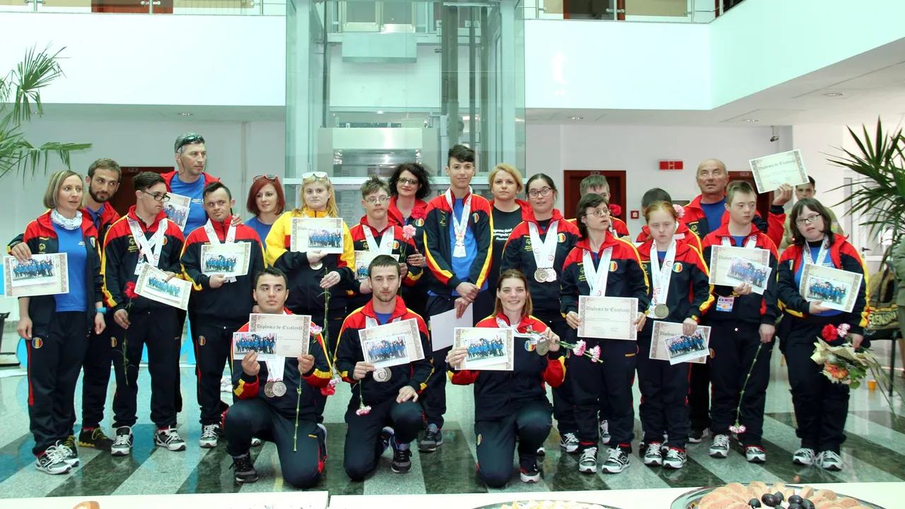 21 de medalii pentru olimpicii speciali ai României la Jocurile din Austria