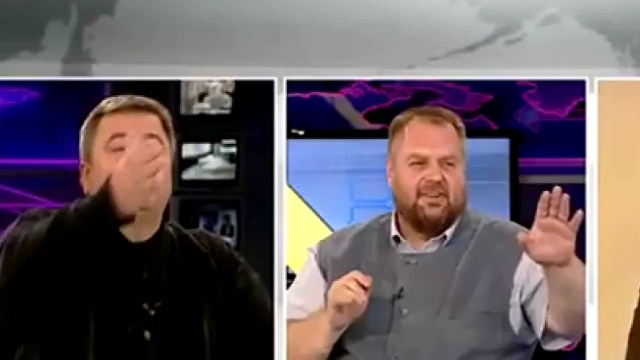 Răbufnirea lui Cristian Tabără în timpul unei emisiuni din Republica Moldova