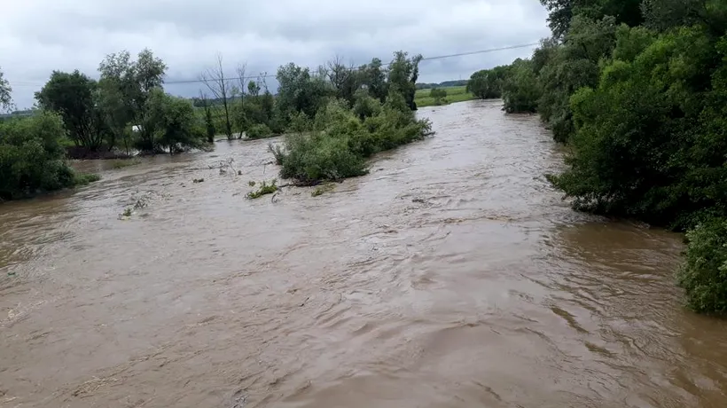 COD ROȘU. Mai multe zone din Lugoj au fost inundate (FOTO)