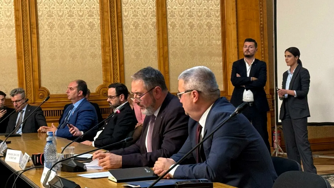 Audierea miniștrilor din guvernul Niculescu continuă: Alexandru Stoica, Florin Barbu, Dumitru Chisăliță, Radu Oprea, Daniel Zamfir, Bogdan Dumitru, Alexandru Nazare, Sorin Costreie, aviz favorabil. Comisiile parlamentare îl audiază pe Sorin Gabriel Ionescu, propus ministru delegat pentru Învățământul Preuniversitar