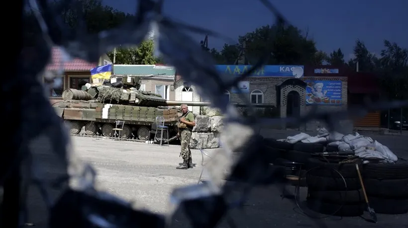 RĂZBOI în Donețk: Armata ucraineană a pătruns în oraș și a atacat insurgenții proruși