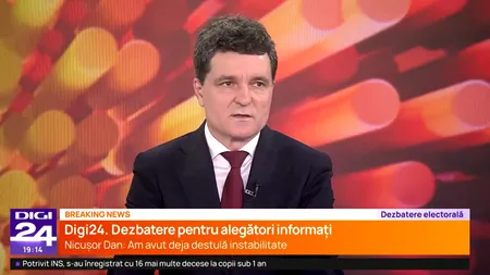 Nicușor Dan EXCLUDE ipoteza Simion - premier / „Președintele are puterea de a alege MAJORITATEA cu care să lucreze”