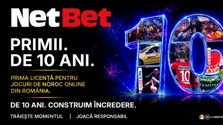 Comunicat | NetBet: o prezență licențiată neîntreruptă pe piața de iGaming din România