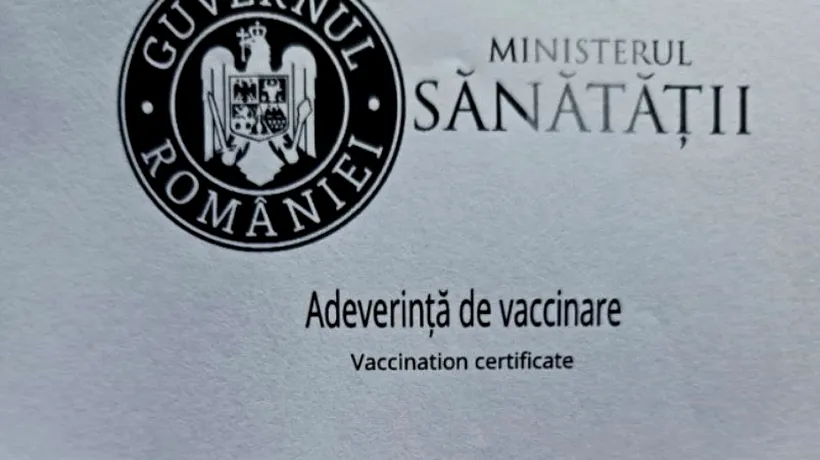 Valeriu Gheorghiță, anunț important pentru românii imunizați. Cum își pot lua adeverința de vaccinare