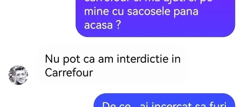 Bancul de duminică | Interdicție în Carrefour