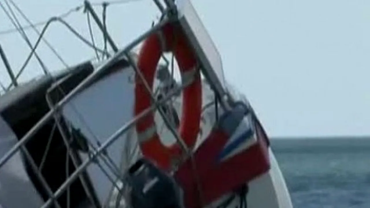 Ambarcațiune cu 31 de migranți care veneau din Turcia, capturată în apele teritoriale românești
