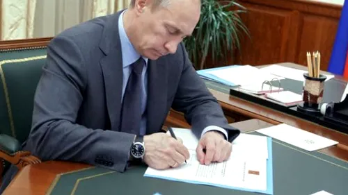 Vladimir Putin a semnat un decret prin care se stabilește distrugerea alimentelor venite din Europa