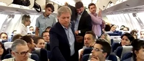Ce face Cioloș când o stewardesă îl invită să ia loc la Business Class