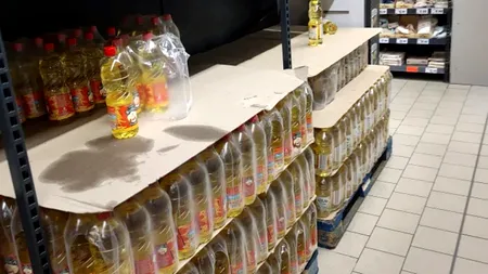 Nu este o eroare! Câți lei costă o sticlă de 1 litru de ulei în Mega Image