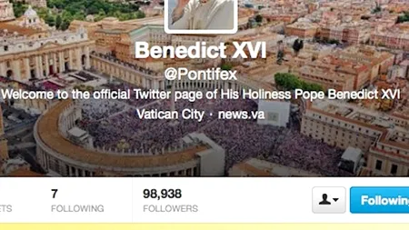 25 la sută dintre  răspunsurile la Tweet-urile papei: injurii și reproșuri aduse Bisericii catolice pe tema pedofilie