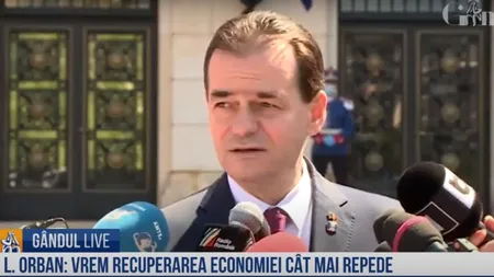 OFICIAL. Premierul Ludovic Orban: Măsura de șomaj tehnic în cazul bugetarilor ar fi fost eficientă dacă puteam să o aplicăm o lună / S-ar putea face triaje la școli și la locurile de muncă
