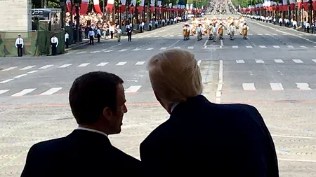 Donald Trump și Emmanuel Macron au avut o discuție telefonică. Despre ce au vorbit cei doi președinți