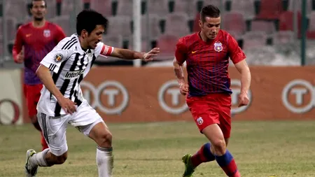 ASTRA - STEAUA 3-4 în etapa a doua din LIGA 1