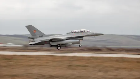 Alertă aeriană în România. MApN a ridicat avioane F-16 în aer. Mesaj Ro-Alert în Tulcea