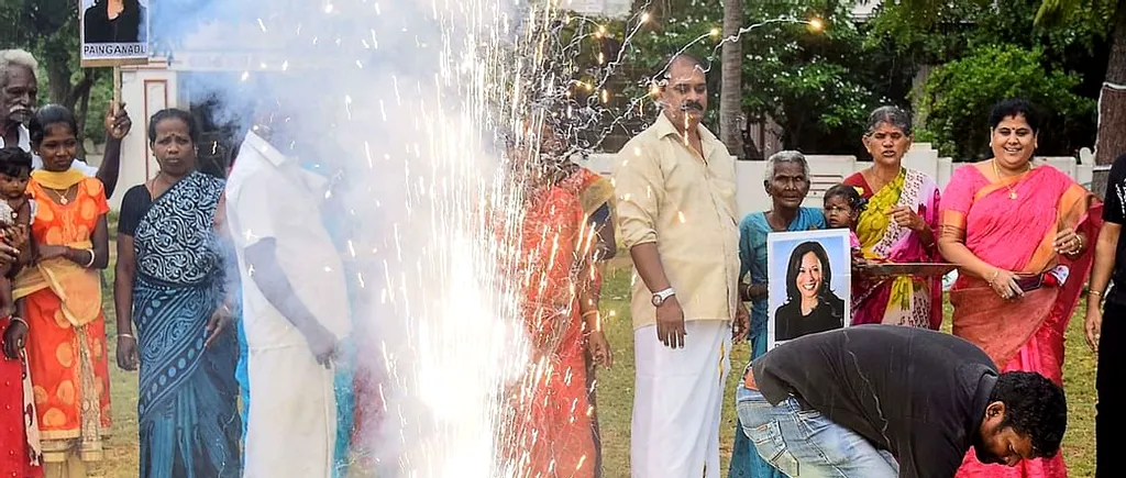 Kamala Harris, celebrată într-un sat din India. Legătura locuitorilor din Thulasendrapuram cu noul noul vicepreședinte al SUA (VIDEO)