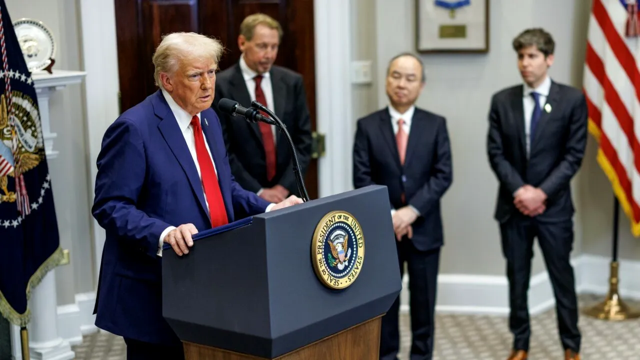 Giganții din domeniul tehnologiei confirmă că susțin planul de 500 de MILIARDE de dolari dedicat inteligenței artificiale propus de Donald Trump