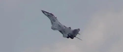 Aeronavă de pasageri, interceptată și escortată de două avioane MiG-29 deasupra Slovaciei