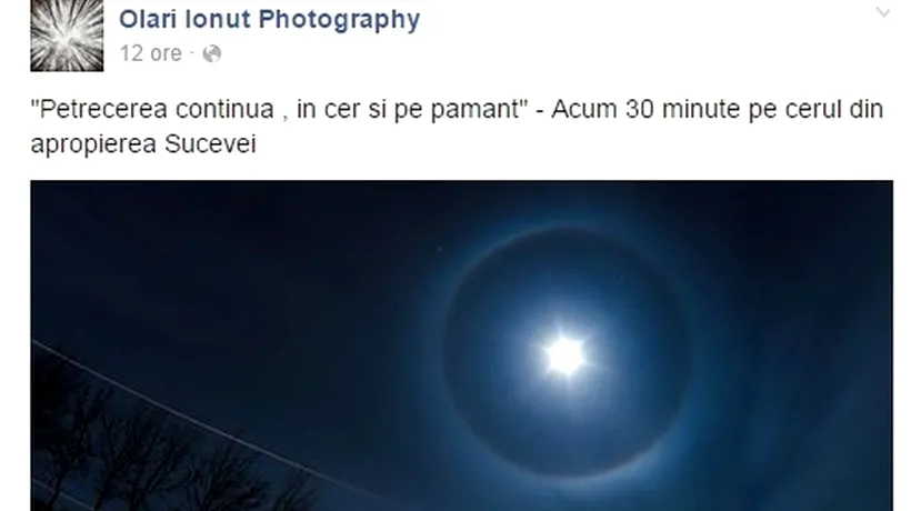 Fenomen rar surprins la Suceava. Care este explicația lui