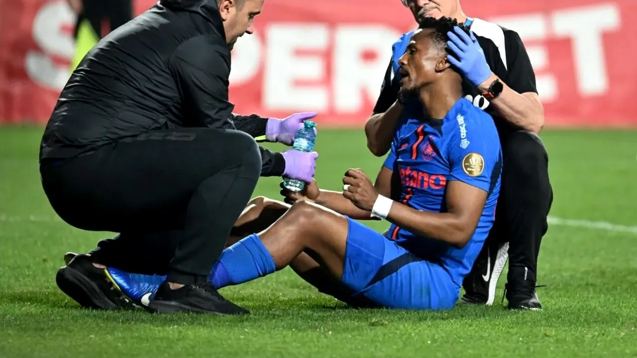 Lovitură pentru FCSB: îl pierde și pe Ngezana. Fundașul sud-african nu va juca în derby-ul cu Rapid