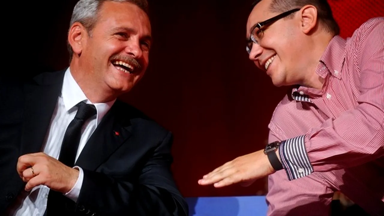 „Nu v-ar veni să credeți cum se păcălesc Ponta și Dragnea unul pe altul și cum se mint unul pe altul