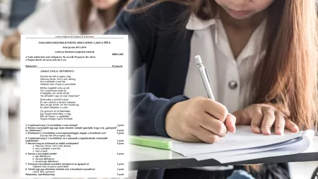 Evaluare Națională 2025 | Elevii au susținut proba la Limba și Literatura Maternă, astăzi. Ministerul a publicat subiectele și baremele de corectare