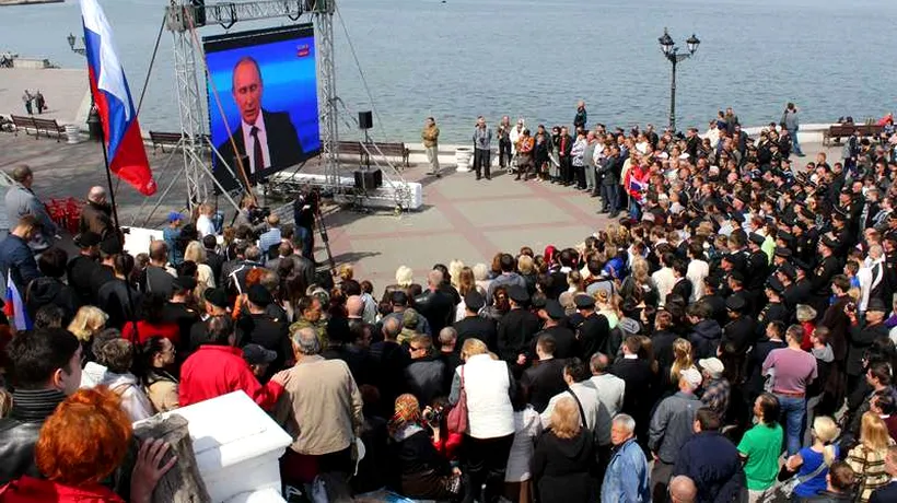 Cum justifică Putin anexarea Crimeii: ''Nu puteam permite așa ceva''