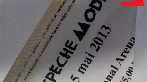 FOTO: Detaliul pe care nu l-a observat nimeni care a fost la concertul Depeche Mode