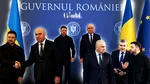 Imagini de la întrevederea dintre Zelenski și Bolojan. Liderul de la Kiev se află pentru a doua oară în România de la începutul războiului din Ucraina