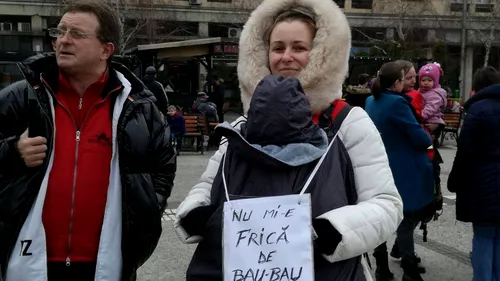 Nu mi-e frică de BAU-BAU. Mesajul mămicilor care protestează duminică în Iași