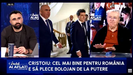 Ce apreciază Cristoiu la Bolojan, în prag de plecare
