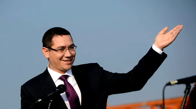 CONGRES PSD. Ponta: Vreau să fiu peștele cel mai mare și rapid, constructorul păcii
