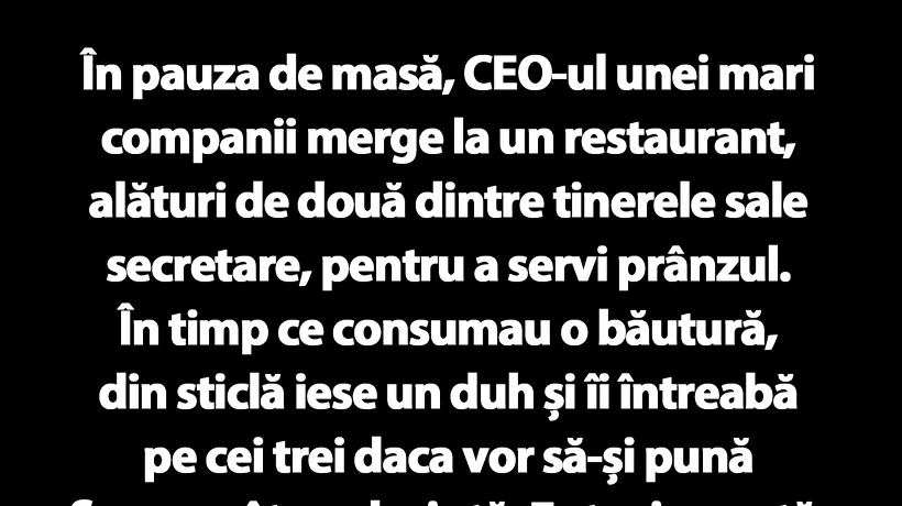 Cel mai tare banc de 1 Mai | CEO-ul companiei și cele două tinere secretare