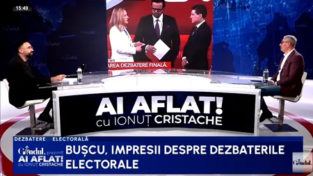 Doru Bușcu: „Nicușor mai degrabă a PIERDUT, iar Lasconi și Antonescu au câștigat