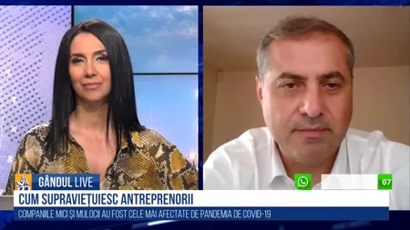 GÂNDUL LIVE. Florin Jianu, președintele Consiliului Naţional al Întreprinderilor Private Mici şi Mijlocii din România (CNIPMMR): 2020 a fost un an în suspensie pentru antreprenori
