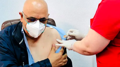 Raed Arafat s-a vaccinat cu cea de-a treia doză de vaccin anti-COVID-19